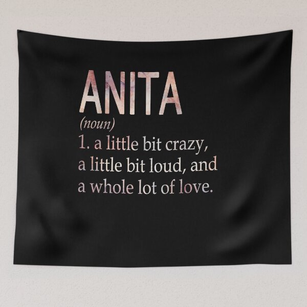 Item preview, Anita Girl Name Definition designed and sold by Alexmdast.
