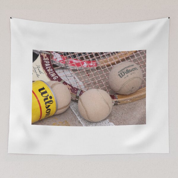Item preview, Wood Tennis Rackets and Vintage Balls designed and sold by Robert Armendariz.