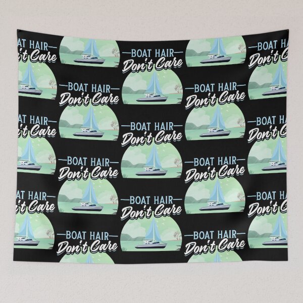 Item preview, Sailing Sailboat Girl Boat Hair Don't Care designed and sold by lloyd68.