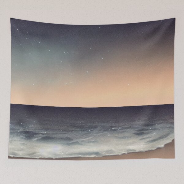 Item preview, Calm Ocean at the Beginning of the Night designed and sold by Evolvity.