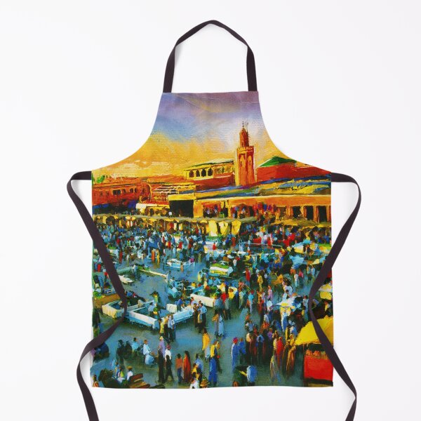 Item preview, Marrakech's Main Square at Sunset designed and sold by rogerstrawberry.