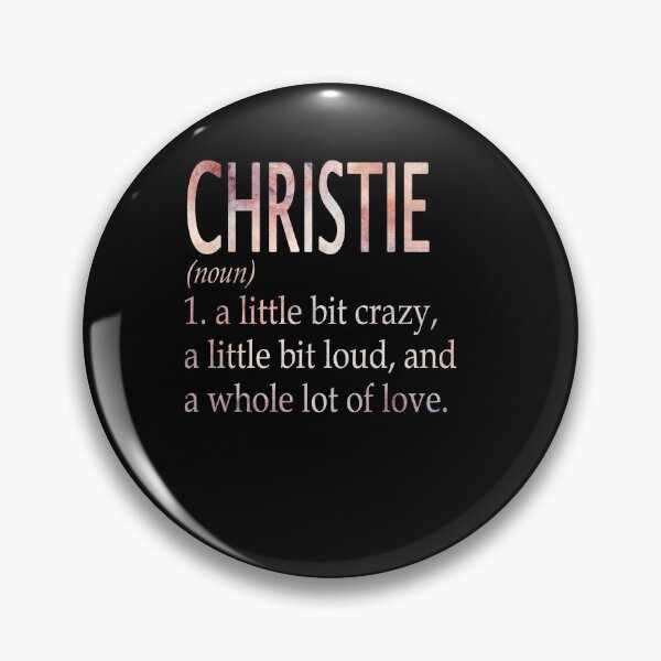 Item preview, Christie Girl Name Definition designed and sold by Reggiewaz.