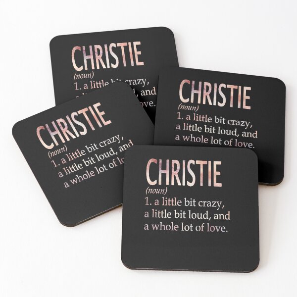 Item preview, Christie Girl Name Definition designed and sold by Reggiewaz.