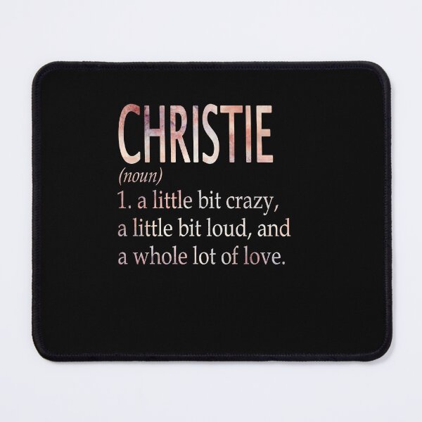 Item preview, Christie Girl Name Definition designed and sold by Reggiewaz.