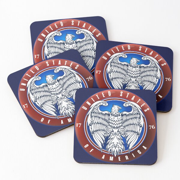 Item preview, United States of America Flexing Eagle designed and sold by Yiorgos Designs.