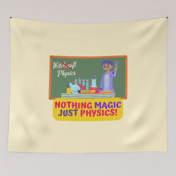 Item preview, Nothing Magic Just Physics 2, Physics Teacher Appreciation Halloween Design designed and sold by myspookycuties.