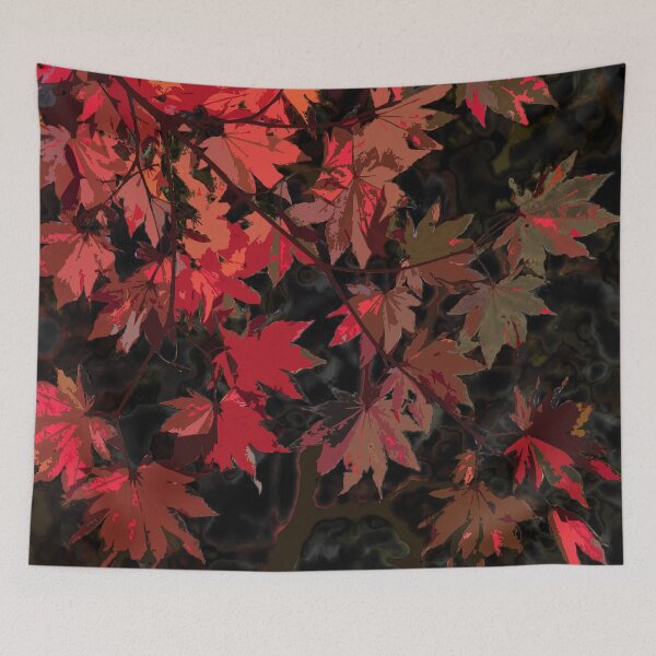 Item preview, Red Maple Leaves designed and sold by BeJolley.