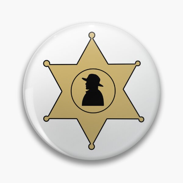 Item preview, Park Ranger Star Badge designed and sold by ChromaCass.