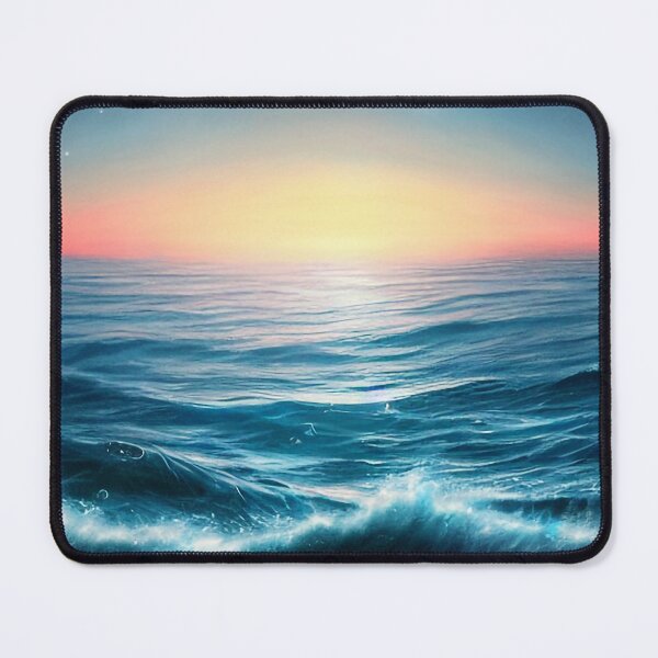 Item preview, Colorful Ocean With the Sun on the Horizont designed and sold by Evolvity.