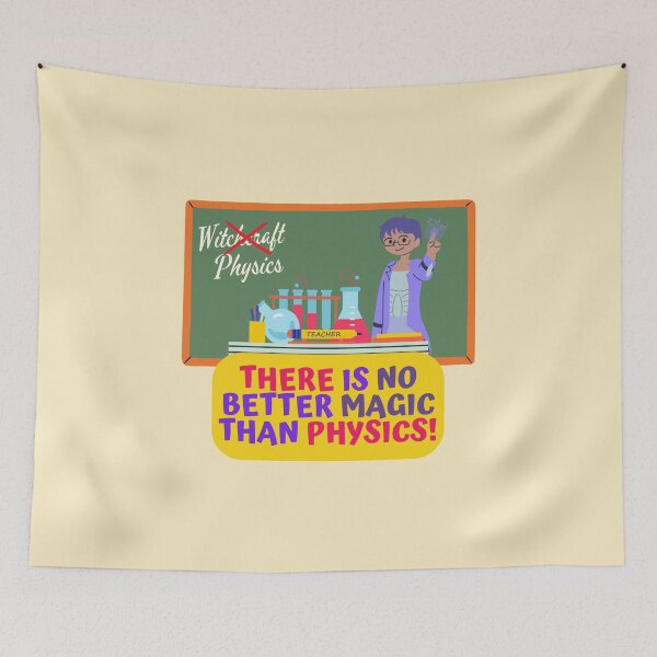Item preview, No Better Magic Than Physics, Physics Teacher Appreciation Halloween Design designed and sold by myspookycuties.