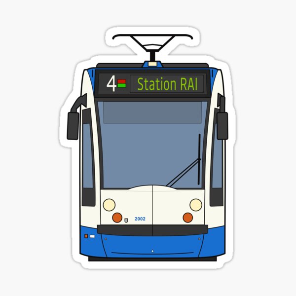 Artikel-Vorschau von Amsterdamer Straßenbahn (Combino), designt und verkauft von Charlie Care.