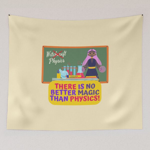 Item preview, No Better Magic Than Physics 2, Physics Teacher Appreciation Halloween Design designed and sold by myspookycuties.