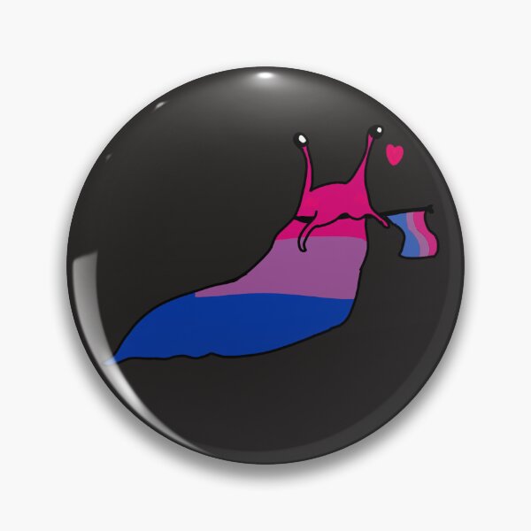 Item preview, Bi pride slug designed and sold by lavylabink.