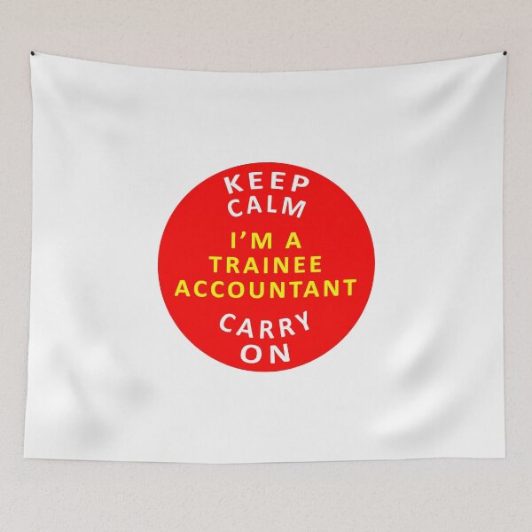 Item preview, Keep Calm - Carry On - Trainee Accountant designed and sold by Ars-flos-est.