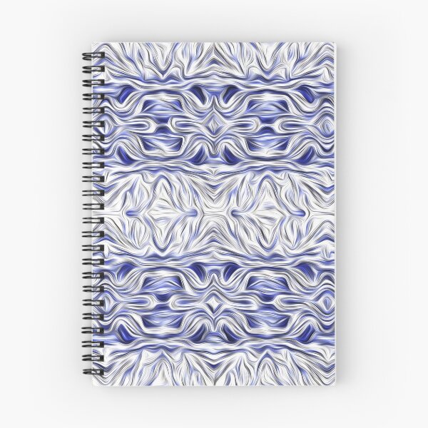 Item preview, White and Blue Botanical Lace designed and sold by fatenanwar.