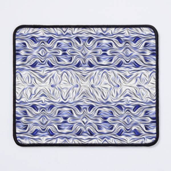 Item preview, White and Blue Botanical Lace designed and sold by fatenanwar.