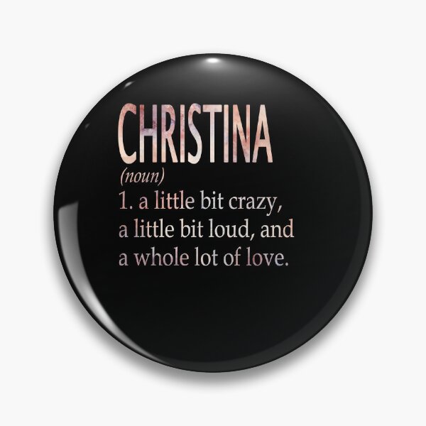 Item preview, Christina Girl Name Definition designed and sold by Reggiewaz.