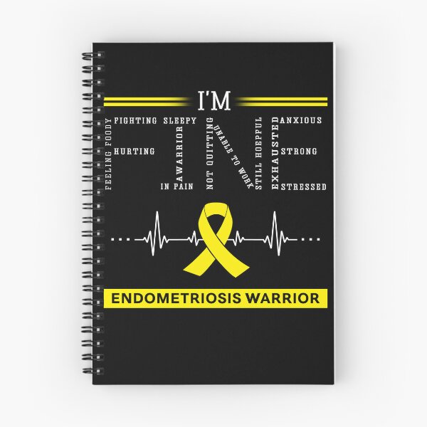 Item preview, Estoy bien Endometriosis Warrior Support Regalos de concientización sobre la endometriosis designed and sold by rechardtee.