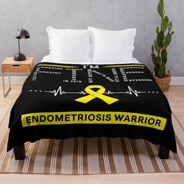 Item preview, I'm Fine Endometriosis Warrior Support Endometriosis Awareness Gifts designed and sold by rechardtee.