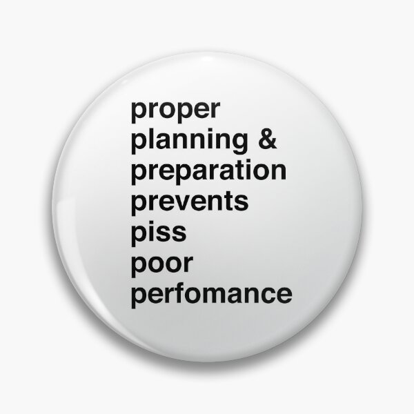 Item preview, Proper planning designed and sold by LittleBigCo.