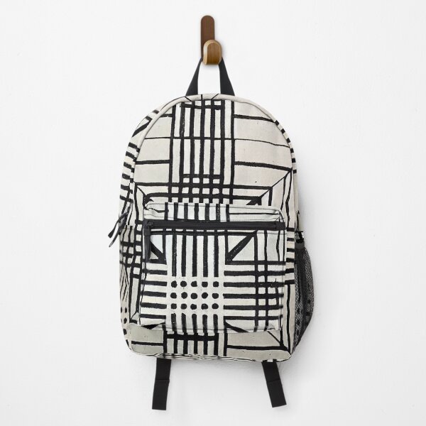 Item preview, Modern Pattern Black and White square designed and sold by Laguardia3D.