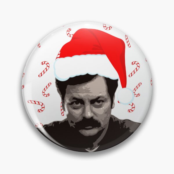 Item preview, Ron Swanson Christmas | Parks + Rec sticker  designed and sold by itsallchristmas.