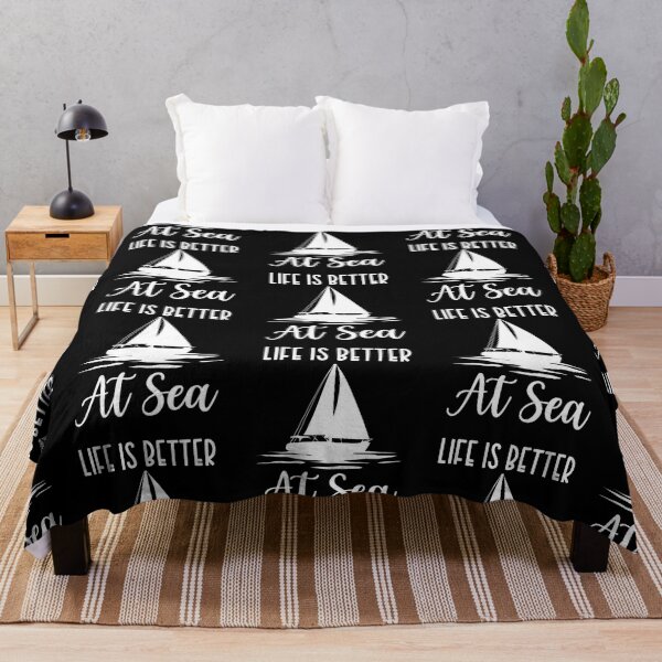 Item preview, Sailing Sailboat Life Is Better At Sea designed and sold by lloyd68.