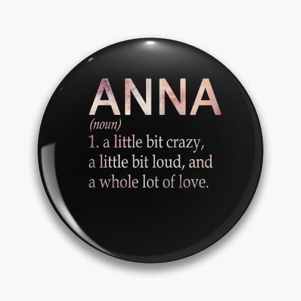 Item preview, Anna Girl Name Definition designed and sold by Alexmdast.