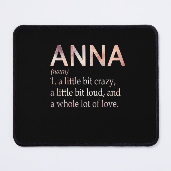 Item preview, Anna Girl Name Definition designed and sold by Alexmdast.