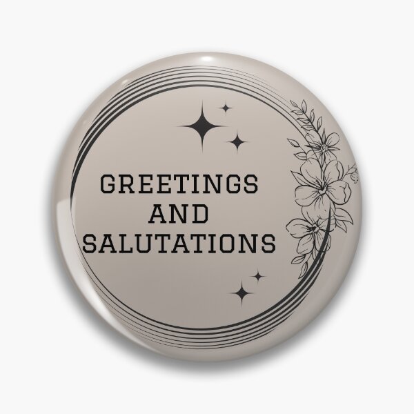 Item preview, Greetings And Salutations, Dean The Heathers designed and sold by chamosy ⭐⭐⭐⭐.