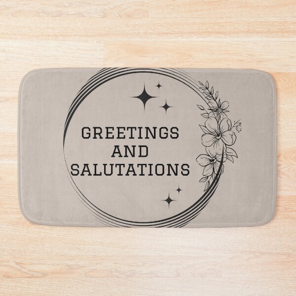 Item preview, Greetings And Salutations, Dean The Heathers designed and sold by chamosy ⭐⭐⭐⭐.