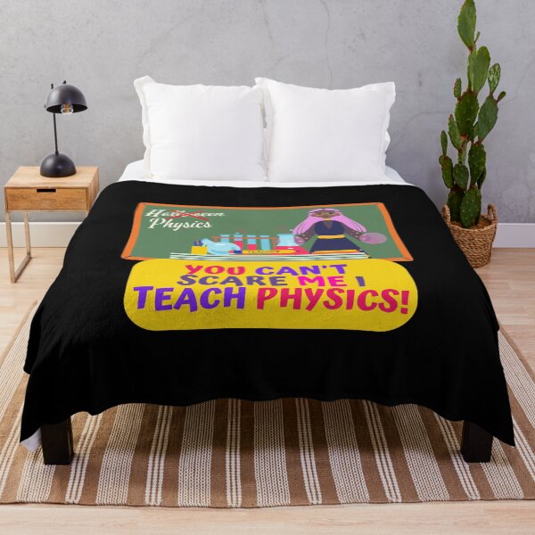 Item preview, You Can't Scare Me I Teach Physics 2, Physics Teacher Halloween Costume Design designed and sold by myspookycuties.