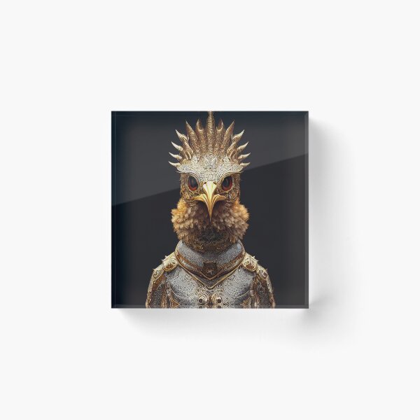 Item preview, Redreaming Animals In Armour Series: Rooster. designed and sold by REDREAMER.