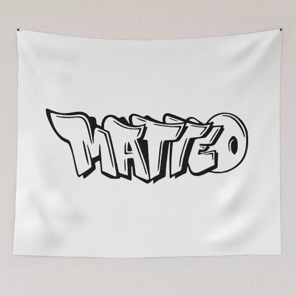 Item preview, Matteo - Graffiti Name Design designed and sold by NameThatShirt.