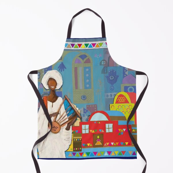 Item preview, Nubian man- Nubian house- colorful- oriental motifs- wonderful designed and sold by karima-eldeeb.