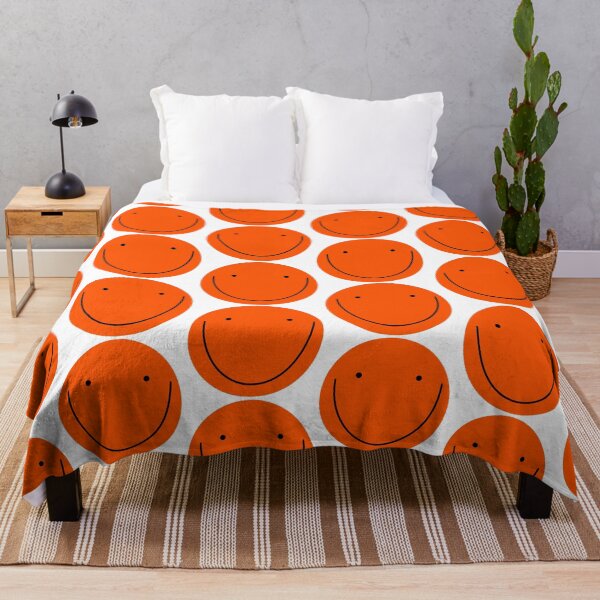 Item preview, ORANGE SMILE EMOJI designed and sold by vazqpete.