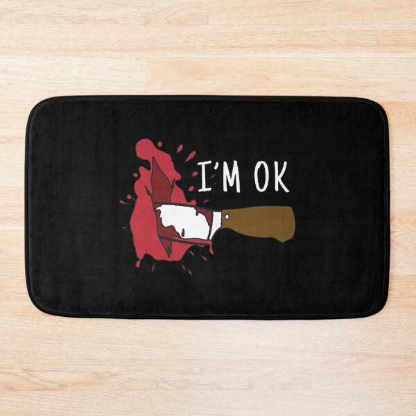 Item preview, Im Ok Blood Splatter And Bloody Hand Print Halloween Fun designed and sold by Countrysmart.