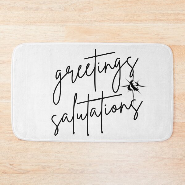 Item preview, Greetings And Salutations, Dean The Heathers designed and sold by chamosy ⭐⭐⭐⭐.