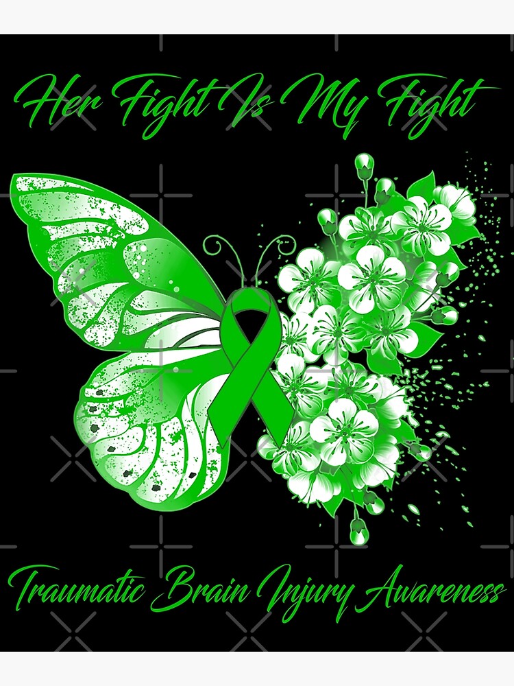Brain Injury Awareness Butterfly Green Ribbon Tshirt Gifts Brain Injury Awareness Butterfly Green Ribbon Tshirt Gifts