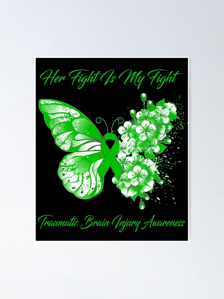 Brain Injury Awareness Butterfly Green Ribbon Tshirt Gifts Brain Injury Awareness Butterfly Green Ribbon Tshirt Gifts