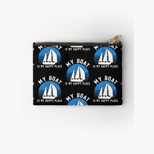 Item preview, Sailing Sailboat Retro Vintage My Boat Is My Happy Place designed and sold by lloyd68.