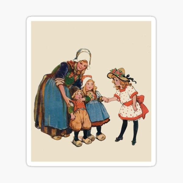 LIttle Wooden Shoes Sticker