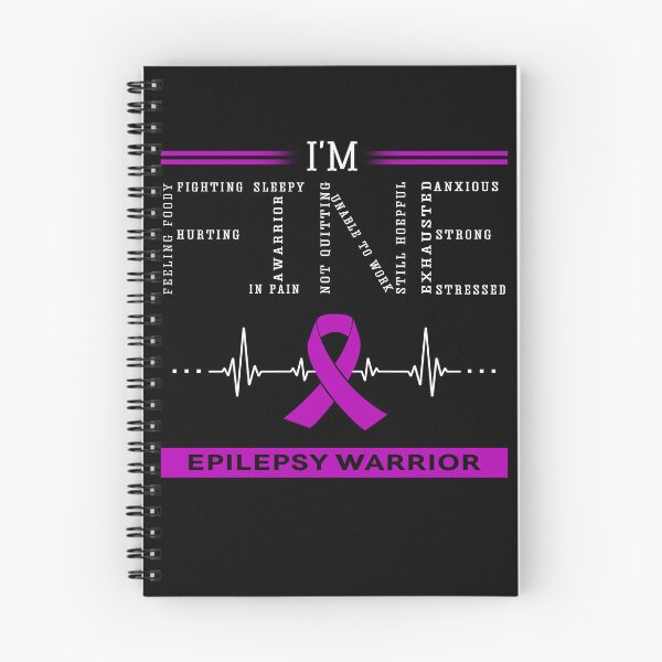 Item preview, I'm Fine Epilepsy Warrior Support Epilepsy Awareness Gifts designed and sold by rechardtee.