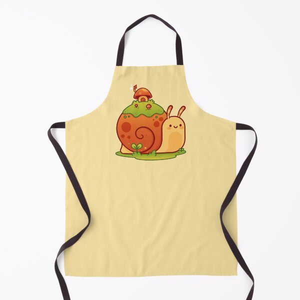 Item preview, Kawaii Snail with Moss and a Mushroom House on Top designed and sold by May's Studio.