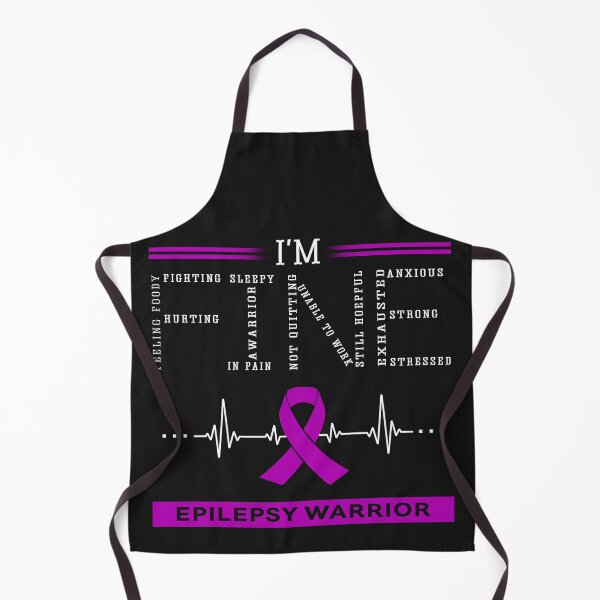 Item preview, I'm Fine Epilepsy Warrior Support Epilepsy Awareness Gifts designed and sold by rechardtee.
