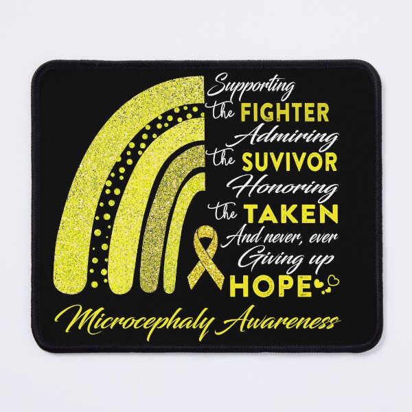 Item preview, Microcephaly Warrior Supporting Fighter Microcephaly Awareness designed and sold by Gillosina.