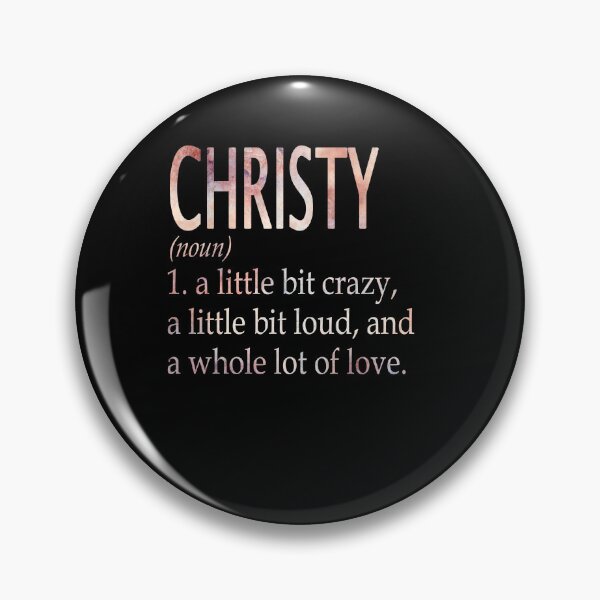 Item preview, Christy Girl Name Definition designed and sold by Reggiewaz.
