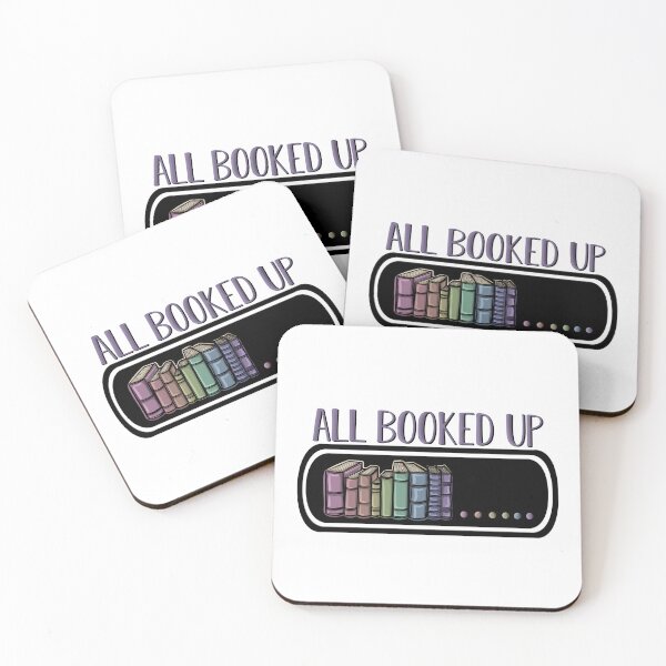 Item preview, All Booked Up, Books Loading, Bookish, Avid Book Reader, Reading, Booked Up, My Weekend is Booked designed and sold by For Art Sake.