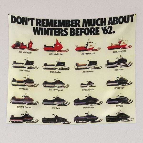 Item preview, Vintage Winter Snowmobile designed and sold by Miguelousa.