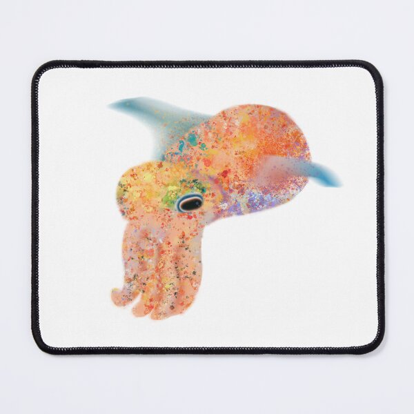 Item preview, Hawaiian Bobtail Squid Illustration Sticker designed and sold by RegalitosParaTi.